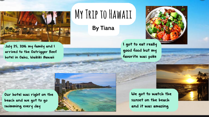 Hawaii prensentaion by Tiana G on Prezi