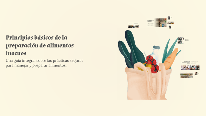 Principios básicos de la preparación de alimentos inocuos by kaory ...