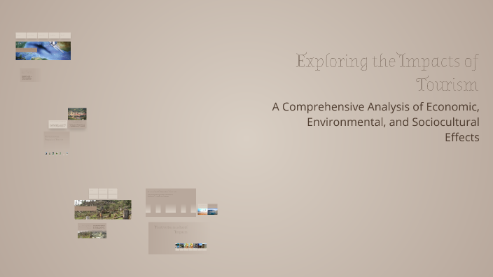 Exploring the Impacts of Tourism by Tatjana Vilček on Prezi