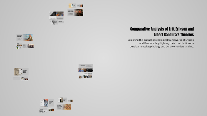 Comparative Analysis of Erik Erikson and Albert Bandura's Theories by ...