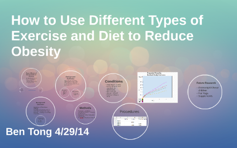 How to use different types of exercise and diet to reduce ob by Ben ...