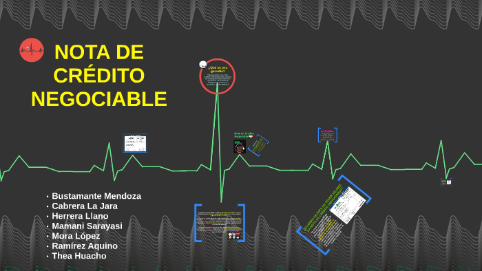 Nota De Credito Negociable By Naydu Mora Lopez