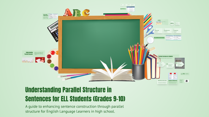 Understanding Parallel Structure in Sentences for ELL Students (Grades ...