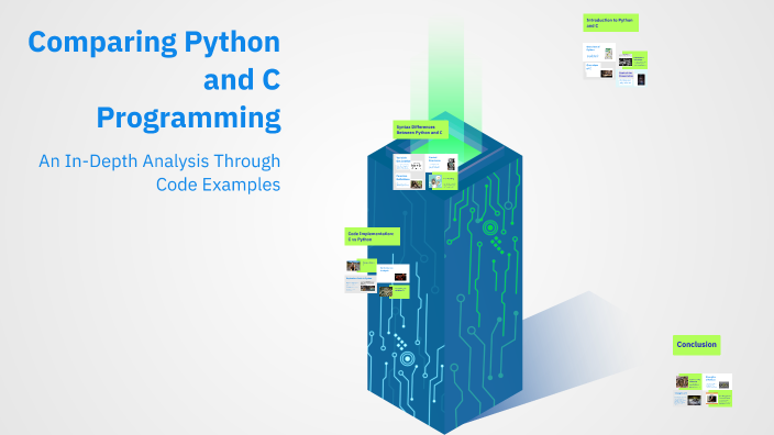 Comparing Python and C Programming by Mustafa Erkam Genç on Prezi