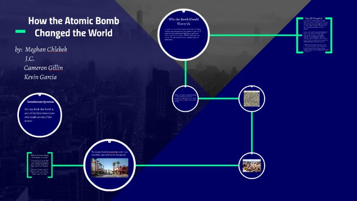 How the Atomic Bomb Changed the World by Meghan Chlebek on Prezi