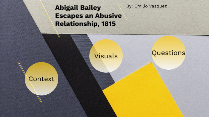 Abigail Bailey Escapes an Abusive Relationship, 1815 by Emilio Vasquez ...