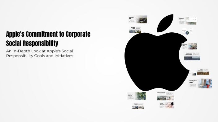 Apple's Commitment to Corporate Social Responsibility by Minal Warraich ...