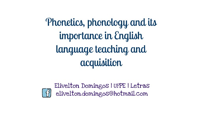 essay on importance of phonetics