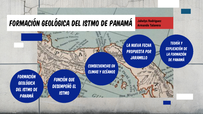 Formación Geológica Del Istmo De Panamá By Jahelys Rodríguez Medina On ...