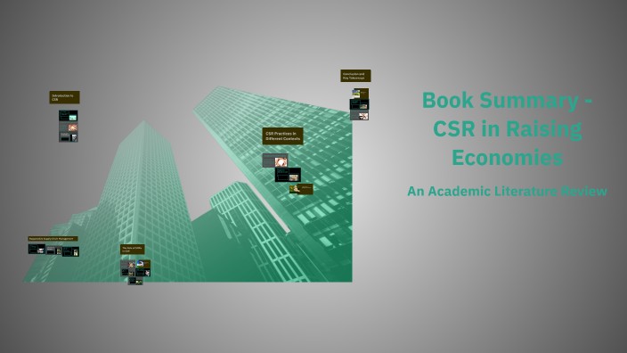 Book Summary - CSR in Raising Economies by Barbara . on Prezi
