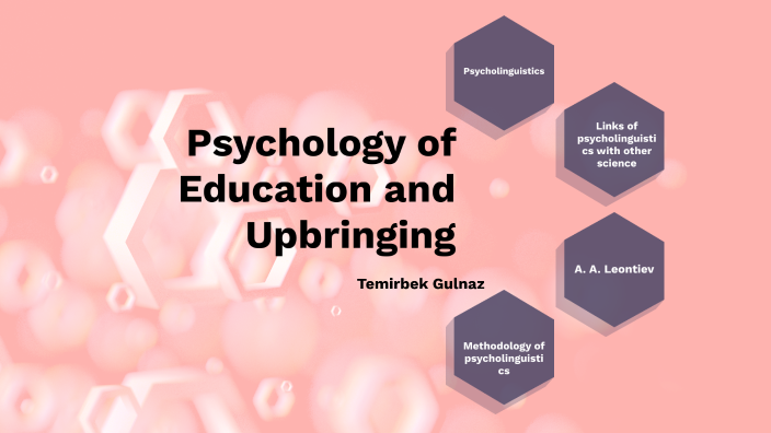 psychology of education thesis