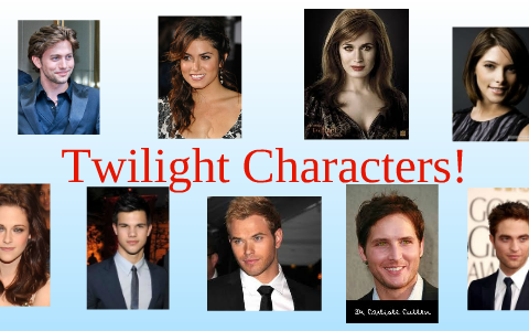 Twilight Characters<3 by Brodie Rossiter