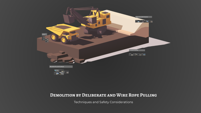 Wire Rope Demolution Demolition by Deliberate and Wire Rope Pulling by NURUL FAIZUL on Prezi