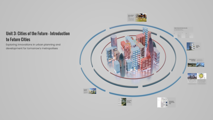 Unit 3: Cities of the Future - Introduction to Future Cities by gis_win ...