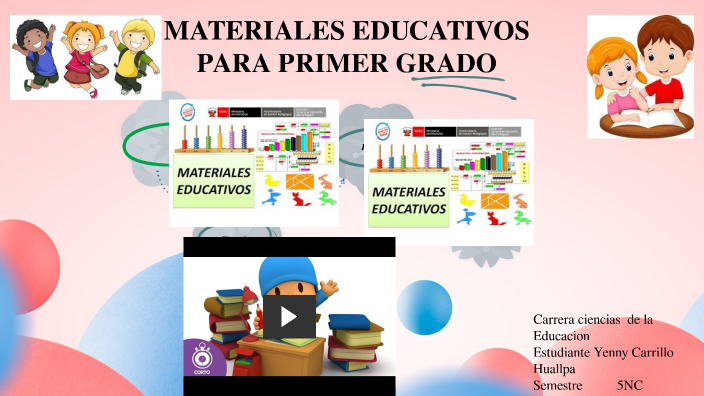 MATERIALES EDUCATIVOS PARA PRIMER GRADO by Yenny Carrillo huallpa on Prezi