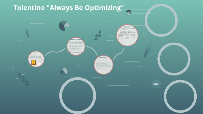 Tolentino Always Be Optimizing Sp23 By Brian Shevory On Prezi