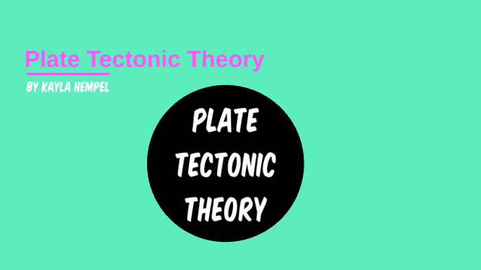 plate tectonic theory by Kayla Hempel on Prezi