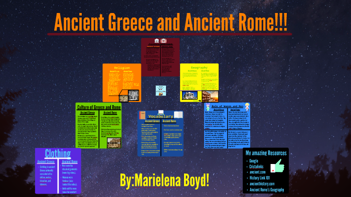 Ancient Greece and Ancient Rome!!! by tropical rainforest on Prezi