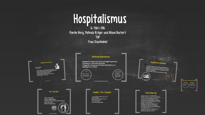 hospitalismus experiment friedrich