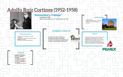 Adolfo Ruiz Cortines (1952-1958) by Andanii Maraveer on Prezi