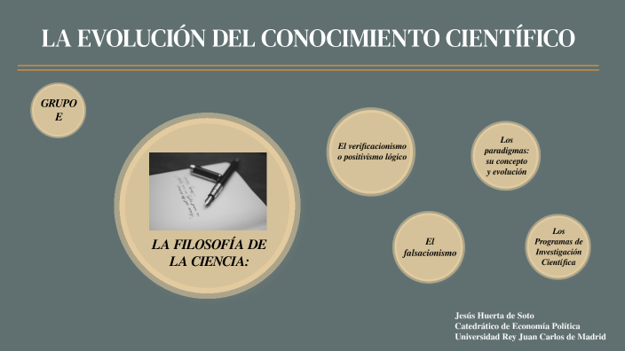 LA EVOLUCIÓN DEL CONOCIMIENTO CIENTÍFICO by CARRERA FRANCO CAMILLE