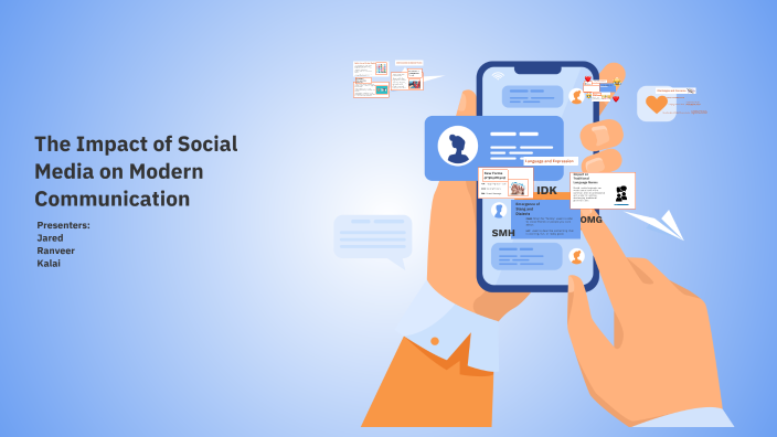 The Impact of Social Media on Modern Communication by Jared Chiu on Prezi