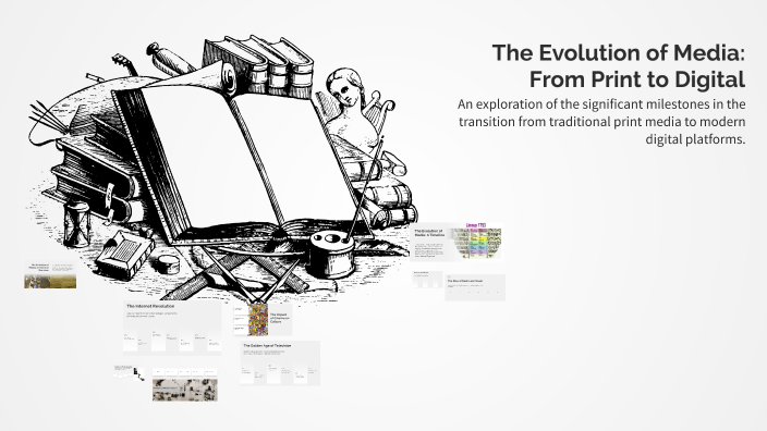 The Evolution of Media: From Print to Digital by Madyson allyn on Prezi
