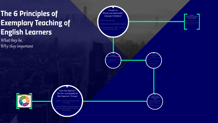 6 principles for exemplary teaching of english learners