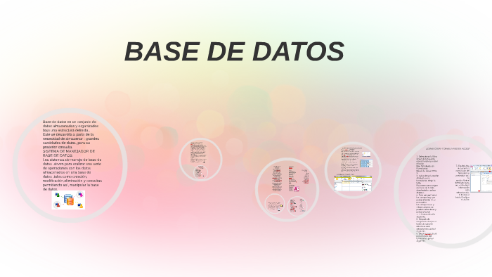 BASE DE DATOS by fernanda hernandez ramirez on Prezi