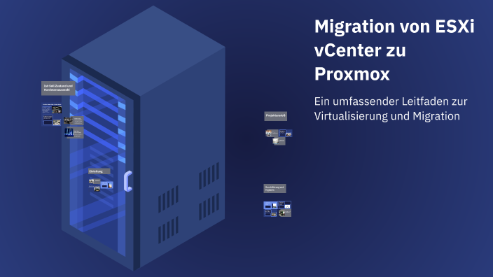 Migration von ESXi vCenter zu Proxmox by Markus Schneider on Prezi