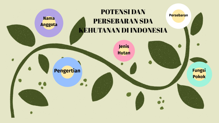 Potensi Dan Persebaran Sda Kehutanan Di Indonesia By Nur Haliza On