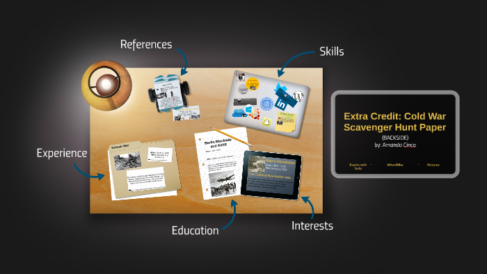 Extra Credit Cold War Scavenger Hunt Paper By Amanda Cinco