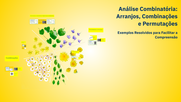 Análise Combinatória: Arranjos, Combinações e Permutações by Miguel ...