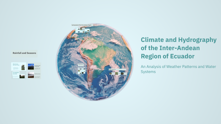 Climate and Hydrography of the Inter-Andean Region of Ecuador by Maria ...