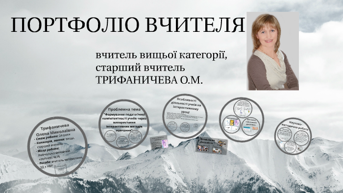 ПОРТФОЛІО ВЧИТЕЛЯ by Julia Tonkih on Prezi