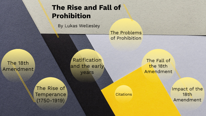 The Rise and Fall of Prohibition by Lukas Wellesley