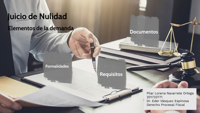 Elementos de la demanda en Juicio de Nulidad by Pilar Navarrete on Prezi