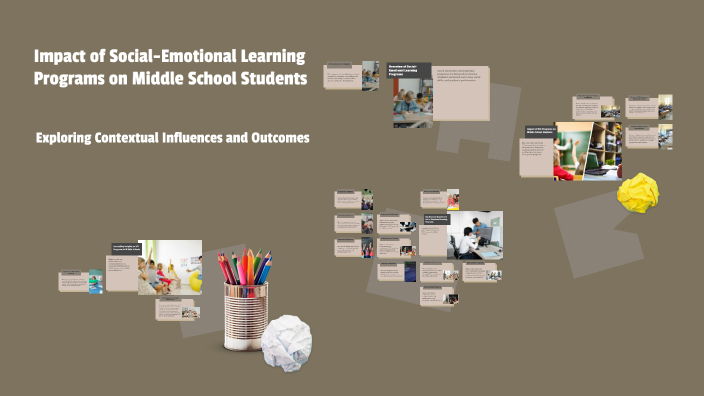 Impact of Social-Emotional Learning Programs on Middle School Students ...