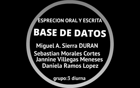 Bases de datos by Sebastian Morales Cortes on Prezi