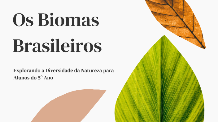 Os Biomas Brasileiros by Robótica on Prezi