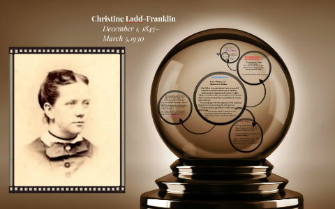 Christine Ladd-Franklin by Velissa De La Cruz