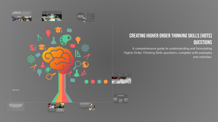 Creating Higher Order Thinking Skills (HOTS) Questions by Elgine ...