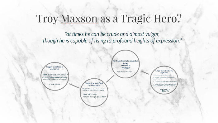 is troy maxson a tragic hero essay