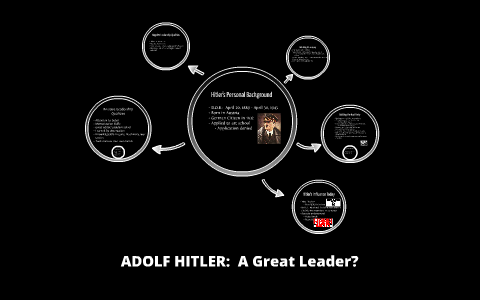 ADOLF HITLER: A Great Leader? By Kelli Cotter On Prezi