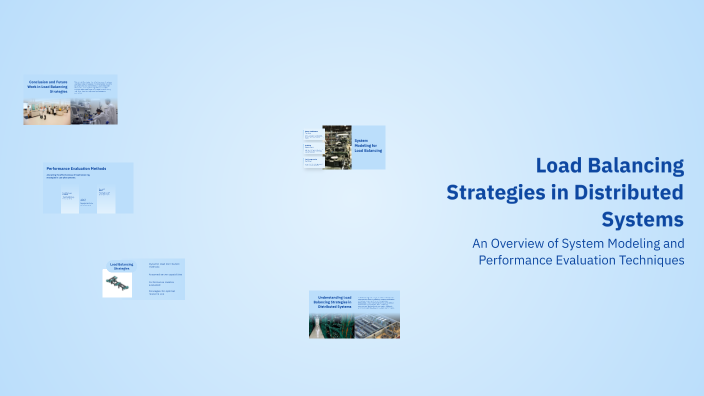 Load Balancing Strategies in Distributed Systems by Habtamu Bacha on Prezi