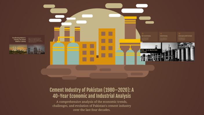 Cement Industry of Pakistan (1980–2020): A 40-Year Economic and ...
