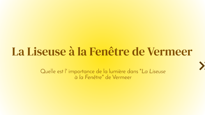 La Liseuse à la Fenêtre de Vermeer by capucine martin on Prezi