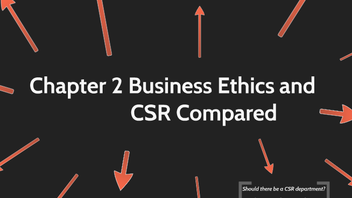 Chapter 2 Business Ethics And CSR Compared By Rein Saleres On Prezi