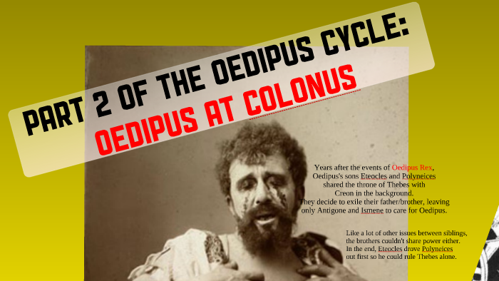 oedipus at colonus