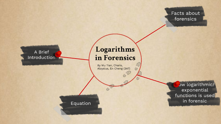 Logarithms in Forensics (Amath) by Charis Lim on Prezi